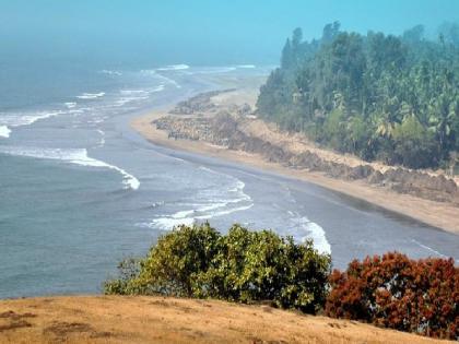 First Groyans Dam in Ratnagiri District in Anjarle Sea | रत्नागिरी जिल्ह्यात पहिला ग्रोयान्स बंधारा आंजर्ले समुद्रात