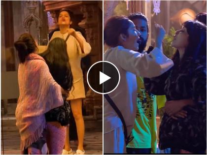 bigg boss 17 ankita lokhande fight with Khanzaadi video goes viral | Video : "तू मुर्ख आहेस", 'बिग बॉस'च्या घरात अंकिता लोखंडेची जीभ घसरली, जोरदार भांडणाचा व्हिडिओ व्हायरल