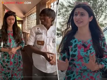 bigg boss marathi season 5 contestant ankita walawalkar met suraj chavan at his hometown | "बिग बॉसमध्ये होता तो हा सूरज नाहीच", असं का म्हणाली 'कोकण हार्टेड गर्ल'? केला खुलासा