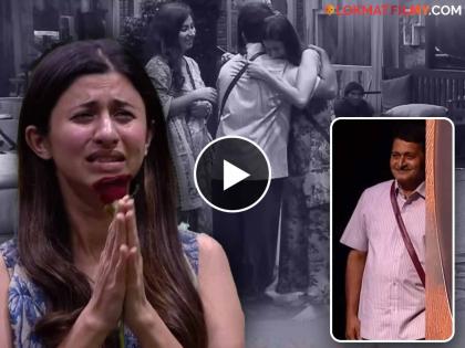 bigg boss marathi 5 ankita walawalkar gets emotional after seen her father in house video | मुंबईत कधीही न आलेल्या वडिलांना बिग बॉसच्या घरात पाहून अंकिता ढसाढसा रडली, भावुक करणारा व्हिडिओ