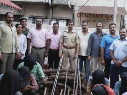 In Nagpur, underground cable thief, Anna gang arrested | नागपुरात भूमिगत केबल चोर अण्णा टोळी जेरबंद