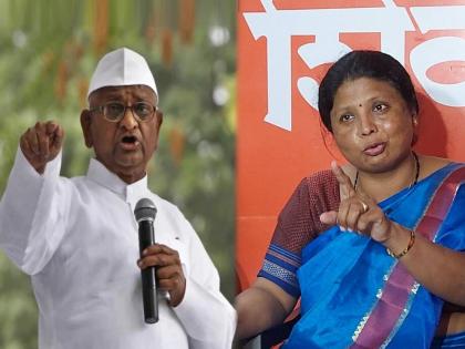 shiv sena sushma andhare criticised anna hazare over lokpal | Maharashtra Politics: “राज्यात एवढे पेच अन् प्रश्न, पण अण्णा हजारे चकार शब्द काढत नाहीत”; सुषमा अंधारेंची टीका