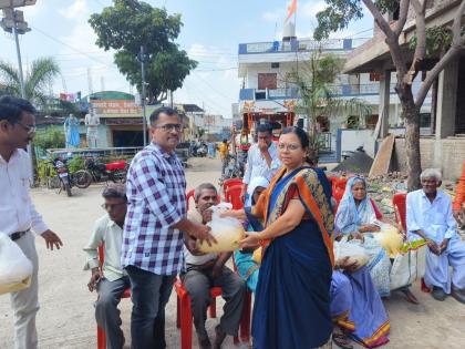 अन्नदानातून ५०० गरजू कुटुंबांची दिवाळी गोड; जनविश्वास बँकेने जपली सामाजिक बांधिलकी!