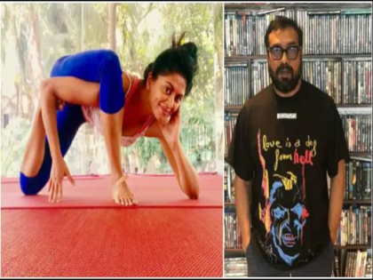Kavita Kaushik Nails a Difficult yoga pose. Ye kya tareeka hua baithne ka, asks Anurag Kashyap | कविता कौशिकच्या योगा पोजने वेधले अनुराग कश्यपचे लक्ष, फोटोवर दिलेली कमेंटही होतेय व्हायरल