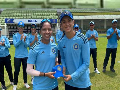 Anusha Bareddy and Minnu Mani who make their India debut today in the first T20I against Bangladesh, know here  | अभिमानास्पद! मजुराची लेक भारतीय संघात; आदिवासी क्रिकेटपटूचे टीम इंडियात पदार्पण