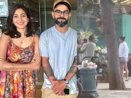 Virat Kohli Anushka Sharma recent photo goes viral amid talks of moving to London | लंडनला स्थायिक होण्याच्या चर्चांदरम्यान विराट-अनुष्काचा फोटो व्हायरल, चाहत्यांच्या प्रतिक्रिया