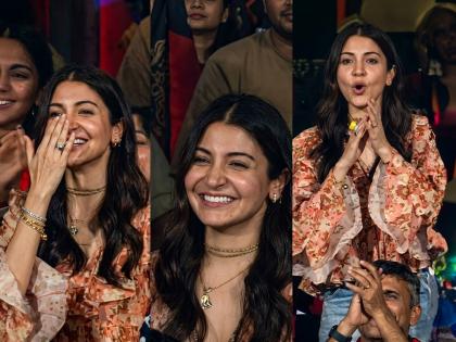 Anushka Sharma's IPL style grabs attention; Outfit costs more than salary. - English News | Anushka Sharma's IPL style grabs attention; Outfit costs more than salary. | Latest News at Lokmattimes.com