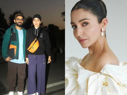 Anushka Sharma set to return to Mumbai after spending months in London with Virat Kohli after their son Akaay's birth | Anushka Sharma : "लवकरच भेटू...", अनुष्का शर्माने शेअर केली पोस्ट, भारतात परतणार?