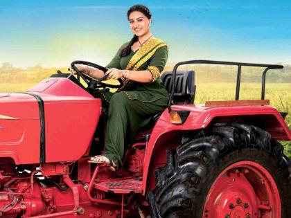 Anushka Borhade trained to drive a tractor for the series 'Bhoomkanya' | 'भूमिकन्या' मालिकेसाठी अनुष्का बोऱ्हाडेने घेतलं ट्रॅक्टर चालविण्याचे प्रशिक्षण