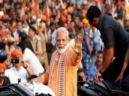 exit poll predictions; In Gujarat, Modi's publicity remains, 'AAP' at the bottom | एक्झिट पोलचे भाकीत; गुजरातमध्ये मोदींचा करिष्मा कायम, ‘आप’ तळात