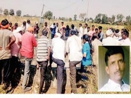 Jumped into the well with his hands and feet tied; Pravins suicide spread grief in the village | स्वत:चे हात-पाय बांधून विहिरीत घेतली उडी; प्रवीणच्या आत्महत्येने गावात पसरली शोककळा