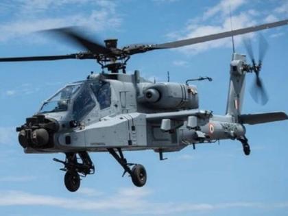 Apache helicopters that can attack even in the dark of night will arrive from America; Will be deployed on the Pakistan border | रात्रीच्या अंधारातही हल्ला करू शकणारे अमेरिकेतून येणार अपाचे हेलिकॉप्टर; पाक सीमेवर होणार तैनात Apache helicopters that can attack even in the dark of night will arrive from America; Will be deployed on the Pakistan border | रात्रीच्या अंधारातही हल्ला करू शकणारे अमेरिकेतून येणार अपाचे हेलिकॉप्टर; पाक सीमेवर होणार तैनात