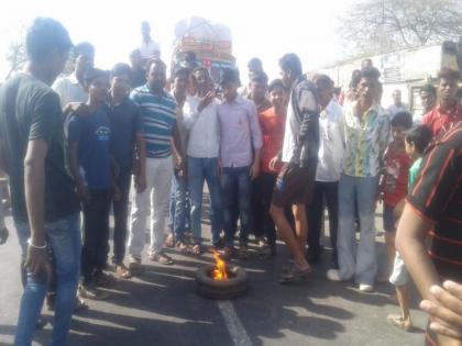 In the village of Ashte of Nandurbar taluka, the vehicle was fired by the vehicle | नंदुरबार तालुक्यातील आष्टे येथे महिलेस भरधाव वाहनाने उडविले