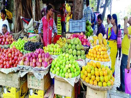 highest arrival of apple in APMC | मार्गशीर्षमध्ये फळांची मागणी वाढली, एपीएमसीत सफरचंदाची सर्वाधिक आवक