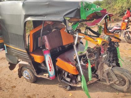 छत्रपती संभाजीनगरजवळ मजूरांच्या रिक्षाला ट्रॅक्टर धडकला, महिला ठार, ८ गंभीर