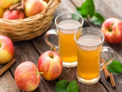 Diseases conditions apple juice benefits | सफरचंदापेक्षा सफरचंदाचा ज्यूस ठरतो अधिक फायदेशीर; जाणून घ्या फायदे