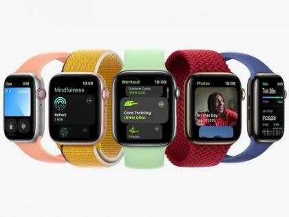 Apple watch series 7 india price revealed sale starts from october 8   | Apple Watch Series 7 ची भारतीय किंमत आली समोर; 8 ऑक्टोबरपासून होणार खरेदीसाठी उपलब्ध 