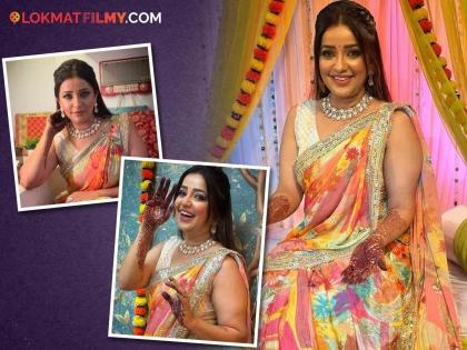 अपूर्वा नेमळेकरच्या हातावर मेहंदी रंगली, पाहा हे सुंदर फोटो