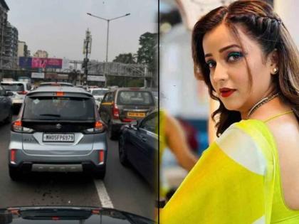 apurva nemlekar angry post on traffic jam in thane said we are ready to give toll | हवं तर टोल घ्या, पण...; टोलमाफीनंतर ठाण्यात ट्राफिक जाम, शेवंता भडकली, म्हणते- "सकाळी ७ वाजता..."