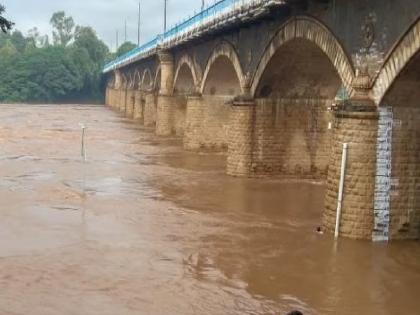 Heavy rains in Chandoli, Charan, Kokarud; Krishna level again at 39 feet | Sangli: चांदोली, चरण, कोकरूडमध्ये अतिवृष्टी; कृष्णेची पातळी पुन्हा ३९ फुटांवर