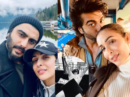 malaika arora shared nude photo of arjun kapoor says my very own lazy boy neitizens slammed | "माझा आळशी मुलगा..." मलायकाने शेअर केला अर्जुनचा न्यूड फोटो; नेटकरी भडकले