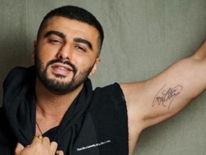 Arjun Kapoor flaunts new tattoo and shares why it is special | अर्जुन कपूरच्या हातावरचा नवा टॅटू का आहे स्पेशल?