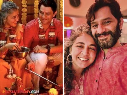 made in heaven fame actor arjun mathur marries at the age of 42 to tiya tejpal wedding photo viral on social media | वयाच्या ४२ व्या वर्षी सुप्रसिद्ध बॉलिवूड अभिनेत्याने केलं लग्न, दुसऱ्यांदा चढला बोहल्यावर