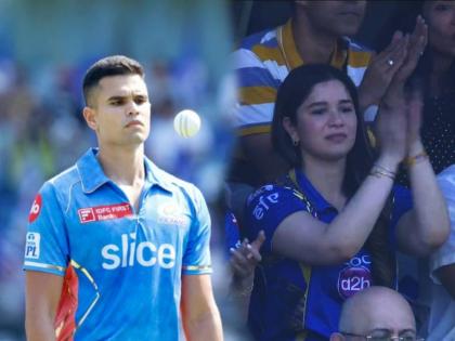 Arjun Tendulkar finally debut in IPL from Mumbai Indians against KKR hot Sara Tendulkar present Hilarious Memes Viral | IPL 2023: "अबे कॅमेरामन, माझी डेब्यू मॅच आहे, Sara Tendulkar ची नाही.."; Arjun Tendulkar च्या पदार्पणावर भन्नाट मीम्स व्हायरल