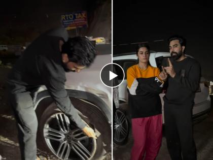 Armaan And Kritika Malik Escape Major Car Accident YouTuber Slams Luxury Car Brand | गाडीचा टायर फुटला; अरमान मलिकच्या कारचा झाला अपघात, थोडक्यात बचावला!