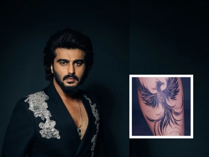 Arjun Kapoor made a new year tattoo, the video went viral | अर्जुन कपूरने नवीन वर्षात बनवला हटके टॅटू, व्हिडीओ झाला व्हायरल
