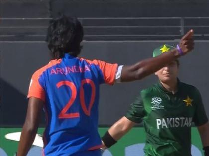 IND vs PAK Arundhati Reddy has been reprimanded for For Breaching icc code of conduct giving a fiery send-off to Nida Dar | पाक बॅटरला खुन्नस देणं पडलं महागात; Arundhati Reddy वर झाली 'ही' कारवाई