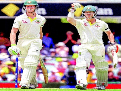 Ashes series: Australia beat England, Warner, half-century of Benkraft | अ‍ॅशेस मालिका : आॅस्ट्रेलियाचा इंग्लंडवर विजय , वॉर्नर, बेनक्राफ्टची अर्धशतके