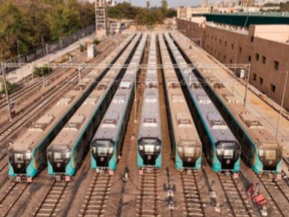 Mumbaikars will get two metro trains as a gift in the new year | नव्या वर्षात मुंबईकरांना मिळणार दोन मेट्रोंचे गिफ्ट Mumbaikars will get two metro trains as a gift in the new year | नव्या वर्षात मुंबईकरांना मिळणार दोन मेट्रोंचे गिफ्ट