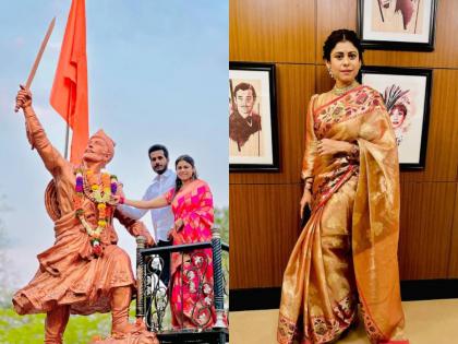 Ashwini Mahangde of Aai Kuthe Kya Karte serial social media post on occasion chhatrapati sambhaji maharaj jayanti | 'आई कुठे काय करते' फेम अश्विनी महांगडेची पोस्ट व्हायरल, म्हणाली, "त्यांना समजण्यासाठी..."
