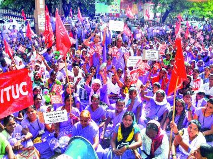 The agitation for the employees of Anganwadi has been postponed | अंगणवाडी कर्मचाऱ्यांचे आंदोलन स्थगित