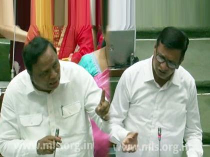 bjp mla ashishi shelar challenge congress balasaheb thorat over rahul gandhi statement in maharashtra budget session | Maharashtra Politics: “थोरातसाहेब, तुमच्यात हिंमत असेल तर तुम्ही याप्रकरणी माफी मागा”; आशिष शेलारांचे आव्हान