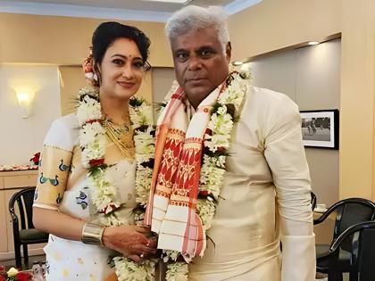 Ashish vidyarthi 60 year old actor marries with rupali barua from assam | वयाच्या ६० व्या वर्षी आशिष विद्यार्थी चढले दुसऱ्यांदा बोहल्यावर, लग्नाचे फोटो व्हायरल