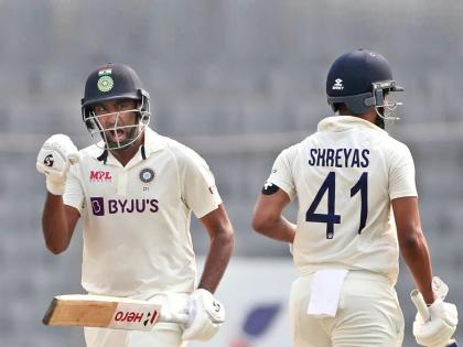 ICC Test Ranking R Ashwin Shreyas Iyer climbs up Virat Kohli Cheteshwar Pujara drops places IND vs BAN test | ICC Test Ranking: विजयाचे 'जादूगार' Ashwin, Shreyas Iyer ची मोठी झेप; Virat Kohli चं झालं नुकसान