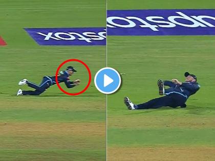 David Miller takes Killer Catch to dismiss Ashwin watch video IPL 2022 RR vs GT Live Updates | David Miller Killer Catch, IPL 2022 RR vs GT Video: मिलरचा 'किलर' कॅच; Ashwin ने मारलेला चेंडू हवेत वेगाने जात असतानाच घेतली झेप अन्...