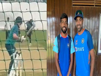 Duplicate Ashwin dismissed Smith five to six times in the nets; Virat also wished Mahesh Pithia | डुप्लिकेट अश्विनने स्मिथला नेट्समध्ये पाच ते सहा वेळा बाद केले; विराटनेही महेश पिठियाला दिल्या शुभेच्छा