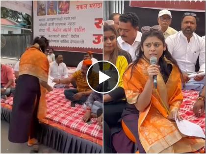 marathi actress ashwini mahangade support marathi reservation shared video | "आता नाही तर कधीच नाही", मराठा आरक्षणासाठी 'आई कुठे...' फेम अभिनेत्रीची पोस्ट, म्हणाली, "गेली किती तरी वर्ष..."