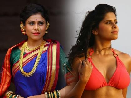 ashwini mahangade talk about trollers and marathi actress wearing bikini for bold roles | "मराठी प्रेक्षकांना आपल्या मुलींना बिकीनीत पाहायचं नाही", अश्विनीचं स्पष्ट वक्तव्य, म्हणाली, "सईचा चित्रपट आलेला तेव्हा..."