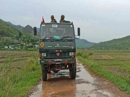 manipur violence insurgent groups clook like assam rifles vehicles in manipur | मणिपूरमध्ये बंडखोरांनी तयार केले लष्करासारखे ट्रक, आसाम रायफल्सने पोलिसांना लिहिले पत्र