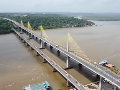 atal setu partially open entry for two wheelers one lane from 2nd april and both lanes from 10th | ‘अटल सेतू’ अंशत: खुला; दुचाकींना एन्ट्री , २ एप्रिलपासून एक लेन तर १० पासून दोन्ही लेन खुल्या