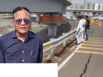 Cracks on atal setu? The MMRDA project manager said, it is a service road, rumors are being spread... | अटल सेतूला तडे? MMRDA, प्रोजेक्ट मॅनेजर म्हणाले, तो सर्व्हिस रोड, अफवा पसरविली जातेय...