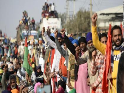 Determined to stand behind the farmers' movement | शेतकरी आंदोलनाच्या पाठीशी उभे राहण्याचा केला संकल्प