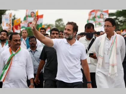 Rahul Gandhi will leave Bharat Jodo Yatra and came in Aurangabad tomorrow ; What is the reason..? | भारत जोडो यात्रा सोडून राहुल गांधी उद्या औरंगाबादमध्ये; नेमकं कारण काय..?