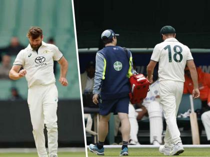 Setback for Australia as fast bowler Michael Neser hamstring issue during ind a vs aus a match limped out of the field | भारताविरूद्धच्या मालिकेआधी ऑस्ट्रेलियाला मोठा धक्का; दुखापतग्रस्त खेळाडूने मैदान सोडले!