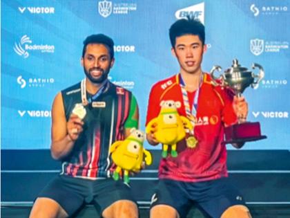 Pranoy is Runner-up in the Australian Open Badminton Tournament | ऑस्ट्रेलियन ओपन बॅडमिंटन स्पर्धेत प्रणाॅय उपविजेता