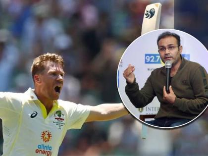 AUS vs SA Live David Warner equals joe root's record with a double century, besides completing 8000 runs with virendra sehwag record in Test cricket | AUS vs SA Live: स्मिथचं शतक हुकलं पण वॉर्नरने द्विशतक ठोकून रचला इतिहास; वीरेंद्र सेहवागच्या खास विक्रमाची केली बरोबरी